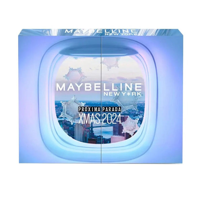 Set de Maquillaje Maybelline XMAS 2024 Calendario de Adviento 12 Piezas