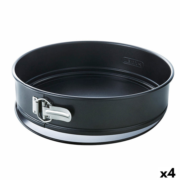 Moule amovible Pyrex Magic Rond Noir 23 cm 4 Unités