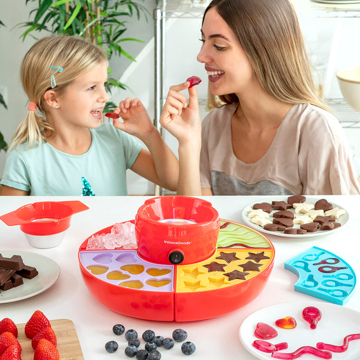 2-in 1-Jelly Bean and Chocolate Fondue Machine Yupot InnovaGoods