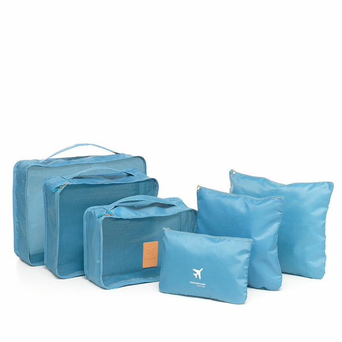 Ensemble de sacs de rangement pour bagage Luggan InnovaGoods   Polyester (Reconditionné A)